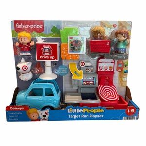 Fisher-Price Little People Target Run Playset  NWT